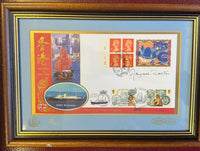 1997 "FAREWELL TO "HONG HONG" FDC SIGNED BY MARGARET THATCHER