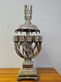 SILVER 12 CUP WINE FOUNTAIN - 925 SILVER HALLMARK -HADAD BRAND- BEAUTIFUL