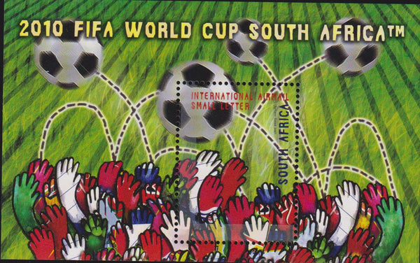 RSA 2007 FIFA WORLD CUP MINIATURE SHEET