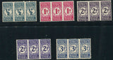 SA 1943-44  POSTAGE DUE SET-SACC D29-32 & 31a