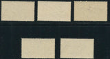 SA 1943-44  POSTAGE DUE SET-SACC D29-32 & 31a