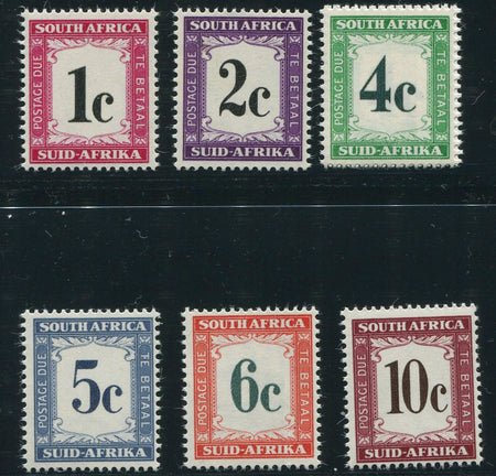 SA 1948-49  POSTAGE DUE SET-SACC D33-7