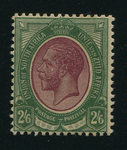 SA 1913 KGV 2/6 KINGSHEAD FINE MINT - SACC 13