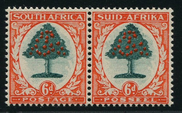 1937 6d  FAINT BACKGROUND MNH- SACC 60