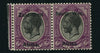 SWA 1923 6d BLACK & MAUVE  MNH - SACC 31a