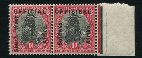 SWA 1926 1d OFFICIAL OVERPRINT MNH - SACC 02