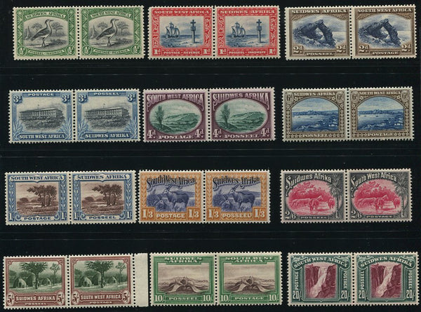 SWA 1931 PICTORIALS MNH - SACC 103/114