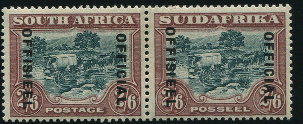 1930-1947 2/6 OFFICIAL 18mm MNH -SACC O19
