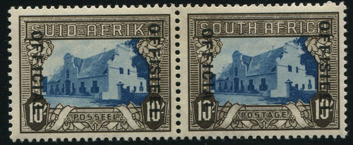 1935-1951 10/-  OFFICIAL 'OFFICIAL AT LEFT'  MINT -SACC O36