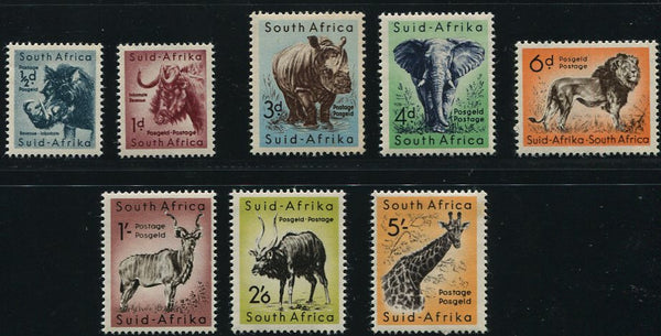 1959-1961 COAT-OF-ARMS DEFINITIVES  MNH- SACC 169-176