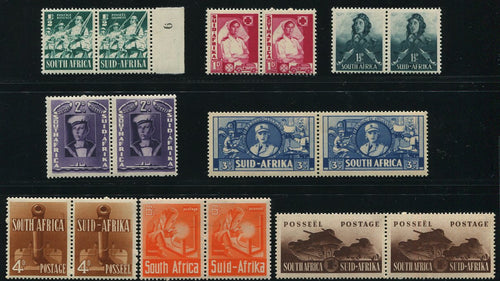 SA 1941-2 WAR EFFORT  MNH