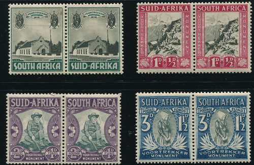 SA 1933 VOORTREKKER MEMORIAL FUND SET  MNH - SACC 51-4