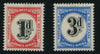 SWA 1960 POSTAGE DUES   MNH - SACC D54-55