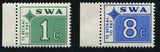 SWA 1972 POSTAGE DUES   MNH - SACC D56-61