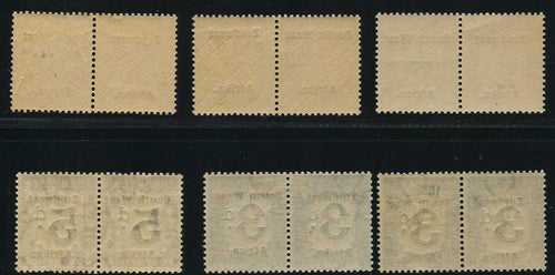 SWA 1928 POSTAGE DUES   MNH - SACC D39-45