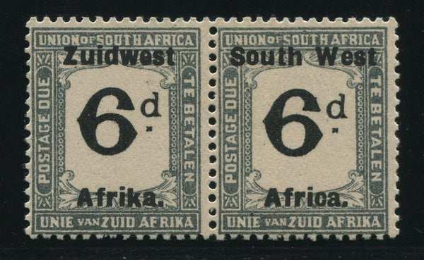 SWA 1924 6d POSTAGE DUE   MNH - SACC D20
