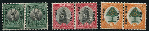 SWA 1926 LONDON PICTORIALS   MNH - SACC 64-66