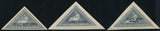 SWA 1926-7 TRIANGLES  MNH - SACC 70,71,72