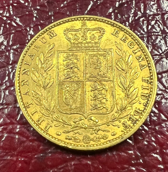 GREAT BRITAIN 1853 GOLD SOVEREIGN