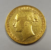 GREAT BRITAIN 1872 QUEEN VICTORIA GOLD SOVEREIGN