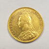 GREAT BRITAIN 1891 QUEEN VICTORIA GOLD SOVEREIGN