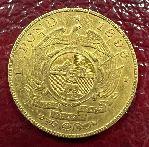 ZAR 1896 GOLD KRUGER POND