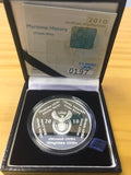 2010 MARITIME HISTORY SILVER TWO RAND ONE OUNCE
