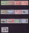 TURKS & CAICOS 1950  KGV1 SET OF 13  MINT