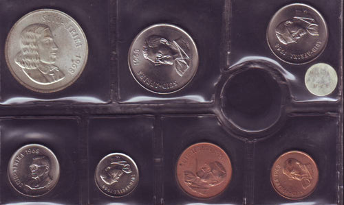 1968 Uncirculated  Set 1c to R1