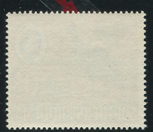 SOUTHERN RHODESIA  10/- "TAILFEATHER" FLAW