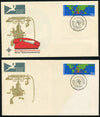 1973 TELECOMMUNICATIONS DAY FDC MISSING COLOURS