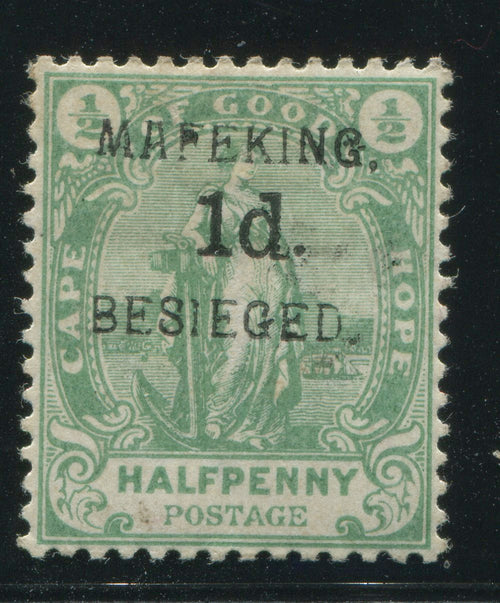 MAFEKING 1900 1d on 1/2d - FINE MINT