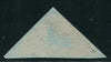 CAPE OF GOOD HOPE 1853 1d TRIANGLE ON DEEPLY BLUED PAPER FINE USED