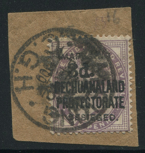 MAFEKING 1900 3d on 1d - USED ON PIECE - SG 12