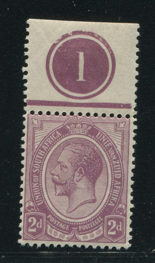 SA 1913 KGV KINGSHEAD 2d  TOP CONTROL "1"