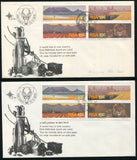 1975 TOURISM FDC MISSING TOP LINE OF  'AFRIKAANS