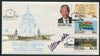 1994 INAUGURATION  FDC SIGNED BY PRESIDENT MANDELA