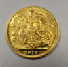 GREAT BRITAIN 1910 KING EDWARD V11 GOLD SOVEREIGN