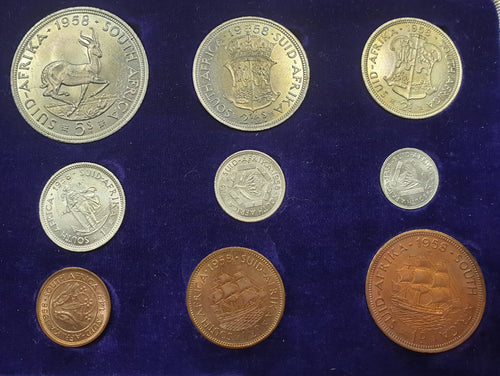 SA 1958 PROOF SET - SCARCE