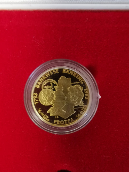 RSA 1993 BANKING GOLD PROTEA TENTH OUNCE