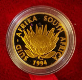 1994 PROTEA ONE TENTH OUNCE GOLD - CONSERVATION