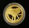 RSA 1996 ELEPHANT ONE TENTH OUNCE PROOF GOLD NATURA