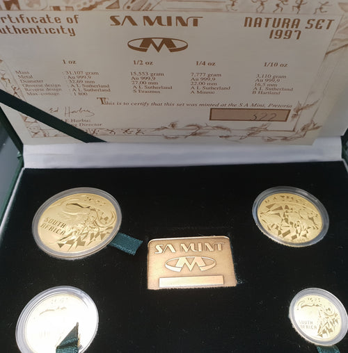 1997 NATURA BUFFALO PROOF SET