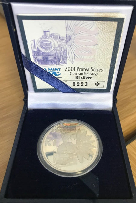 1993 PROOF SILVER RAND - BANKING
