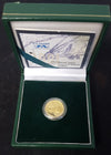 2001 NATURA ONE TENTH OUNCE ORYX GOLD PROOF COIN