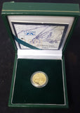 2001 NATURA ONE TENTH OUNCE ORYX GOLD PROOF COIN