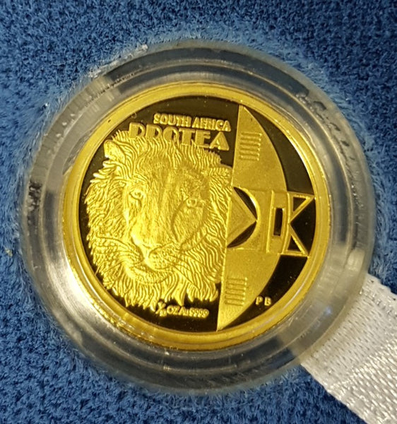 2001 PROTEA ONE TENTH OUNCE GOLD - TOURISM