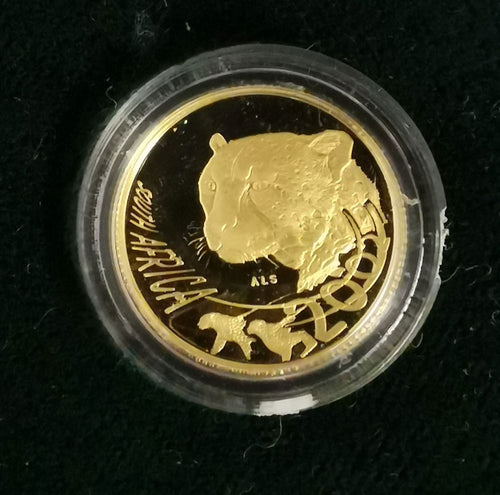 2002 CHEETAH  NATURA ONE TENTH GOLD - SCARCE!