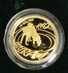 2002 CHEETAH  NATURA ONE TENTH GOLD - SCARCE!