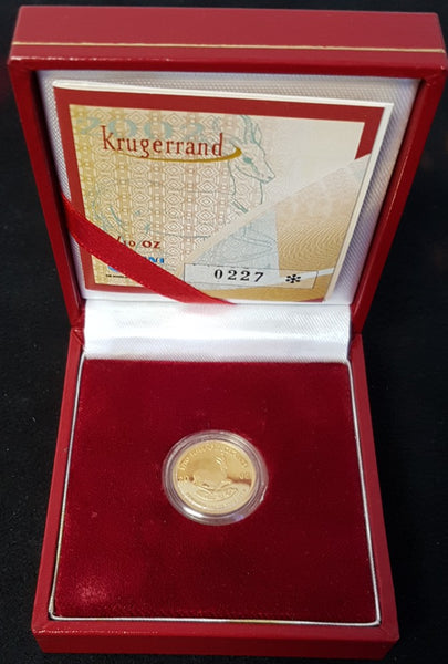 2002  1/10th OUNCE PROOF KRUGERRAND